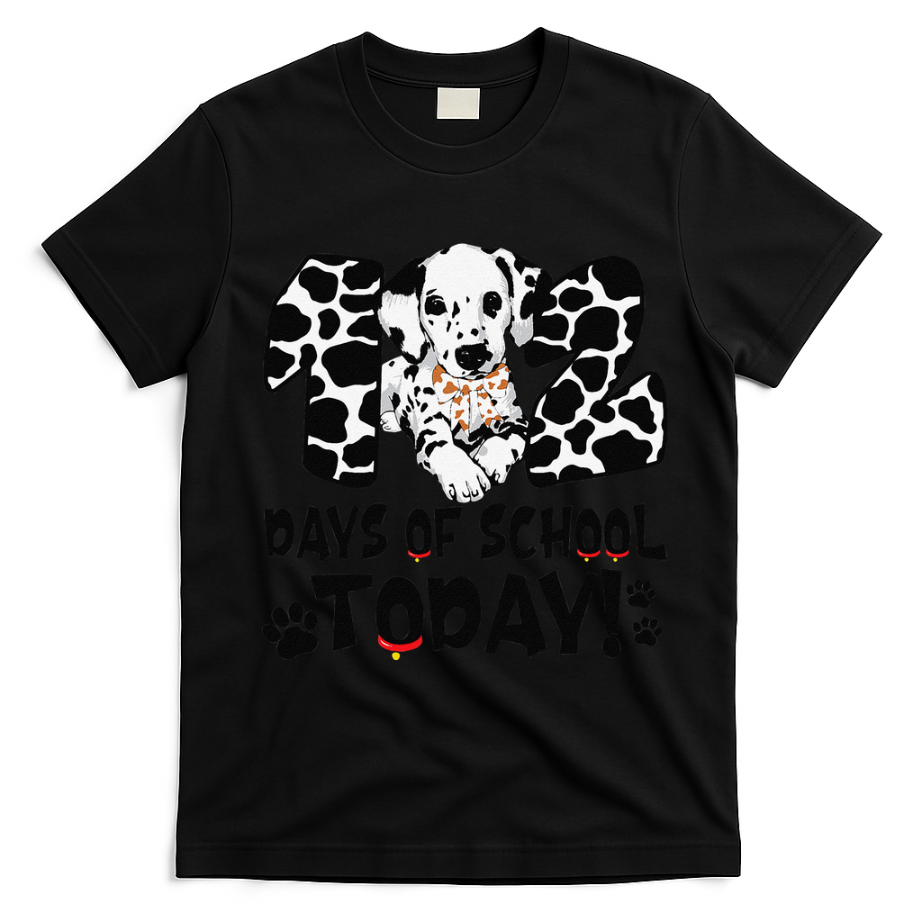 102 Days Of School Today Dalmatian Dog Funny 100th Day product image 1