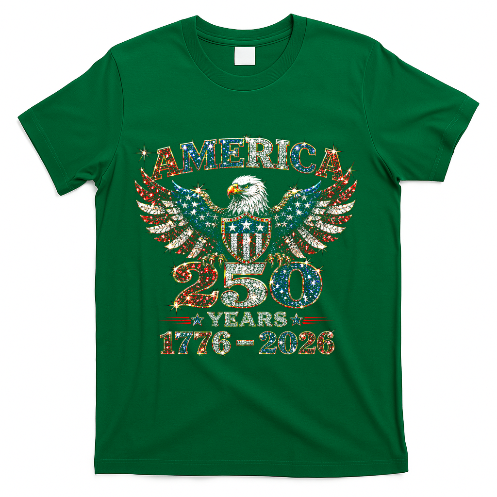 250th Anniversary USA 4th Of July Patriotic Eagle 1776-2026 product image 4