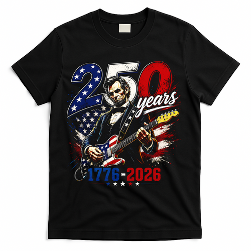 250 Years Abraham Lincoln Guitar July 4th 250th Anniversary product image 1