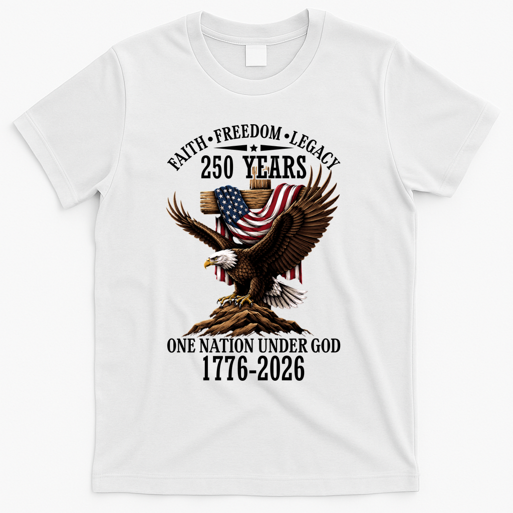 250 Years Faith Freedom Legacy Eagle 250th Anniversary product image 1
