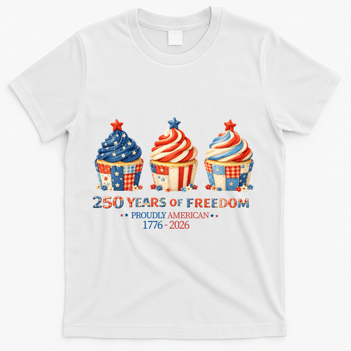 250 Years Of Freedom Proudly American 1776-2026 Cute product image 1
