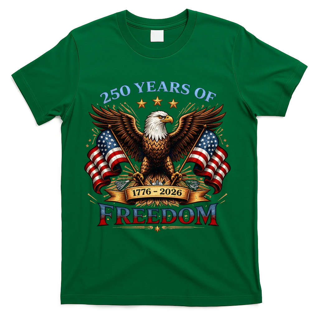 250 Years Of Freedom Eagle 1776 2026 America USA product image 4