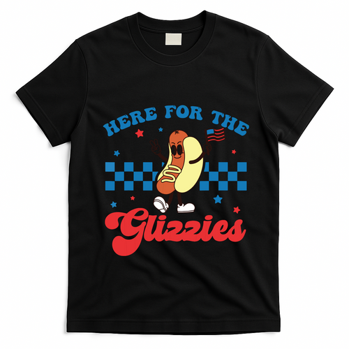 4th Of July Here For The Glizzies Funny Hot Dog Humor product image 1