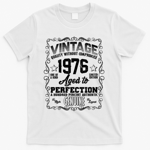 50th Birthday 1976 Vintage Quality Without Compromise Aged product image 2