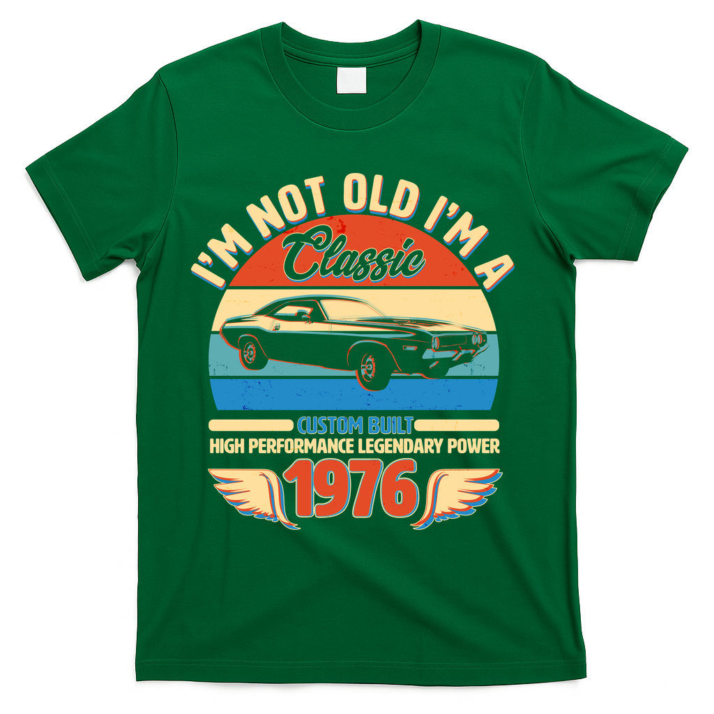 50 Birthday 1976 I'm Not Old I'm A Classic Custom Built product image 4