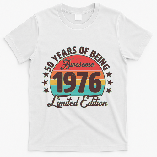 50th Birthday 50 Years Of Being Awesome 1976 Limited product image 2