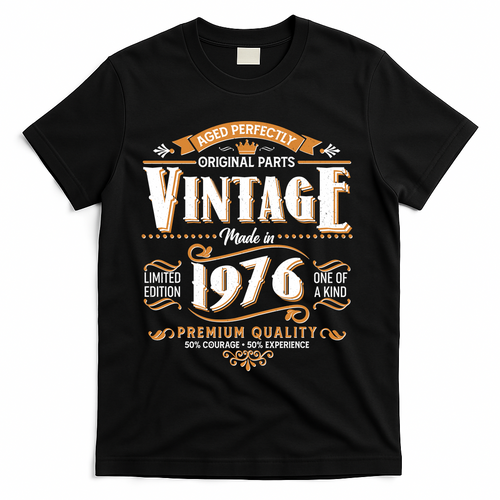50th Birthday Age Perfectly Original Parts Vintage Made In product image 1