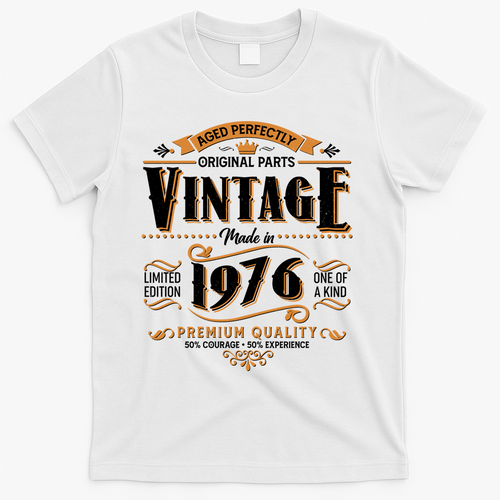 50th Birthday Age Perfectly Original Parts Vintage Made In product image 2