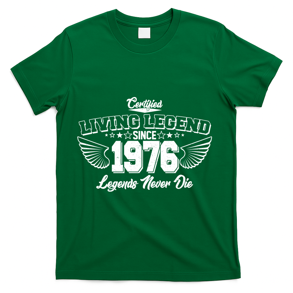 50th Birthday Certified Living Legend Since 1976 Legends product image 4