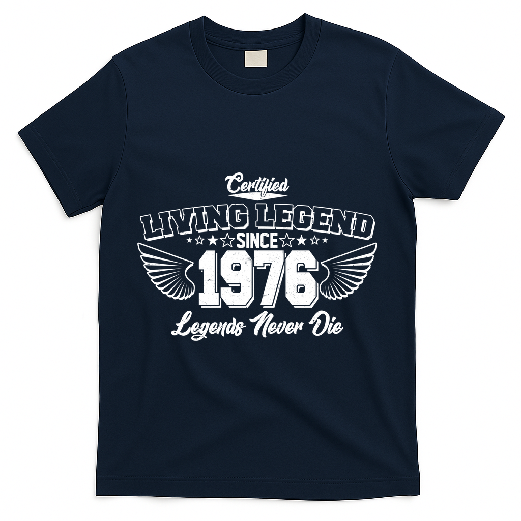 50th Birthday Certified Living Legend Since 1976 Legends product image 3
