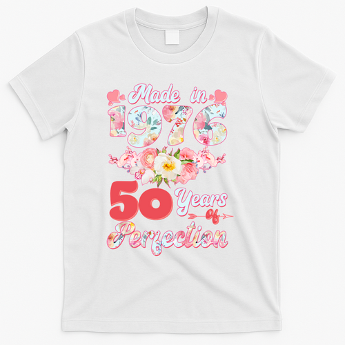 50th Birthday Floral Made In 1976 50 Years Of Perfection product image 2