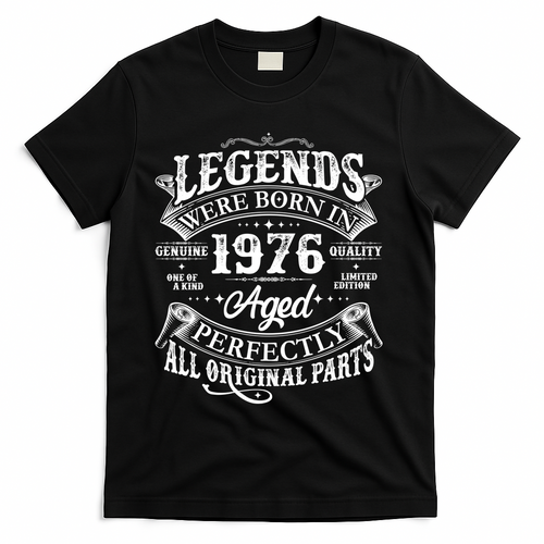 50th Birthday Legends Were Born In 1976 Age Perfectly product image 1