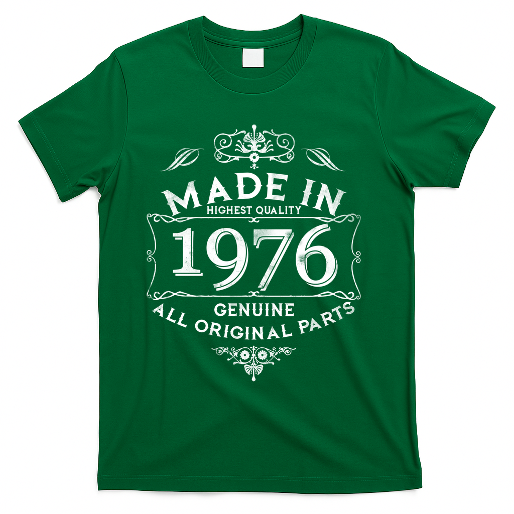 50th Birthday Made In 1976 Highest Quality Genuine All product image 4