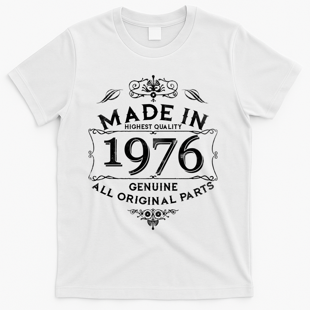 50th Birthday Made In 1976 Highest Quality Genuine All product image 2
