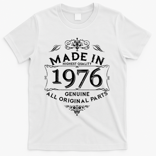 50th Birthday Made In 1976 Highest Quality Genuine All product image 2