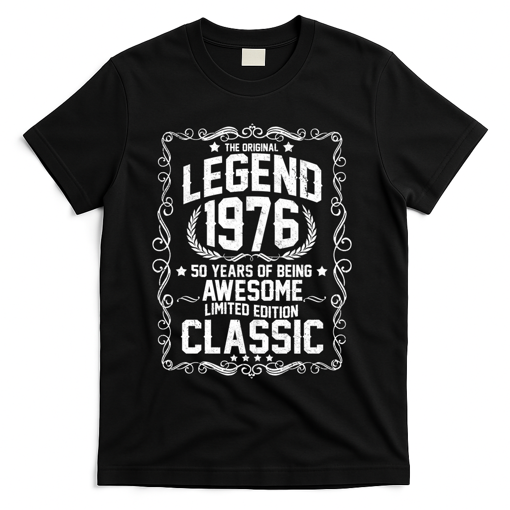50th Birthday The Original Legend 1976 Awesome Classic product image 1