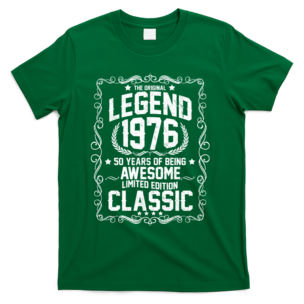 50th Birthday The Original Legend 1976 Awesome Classic product image 4
