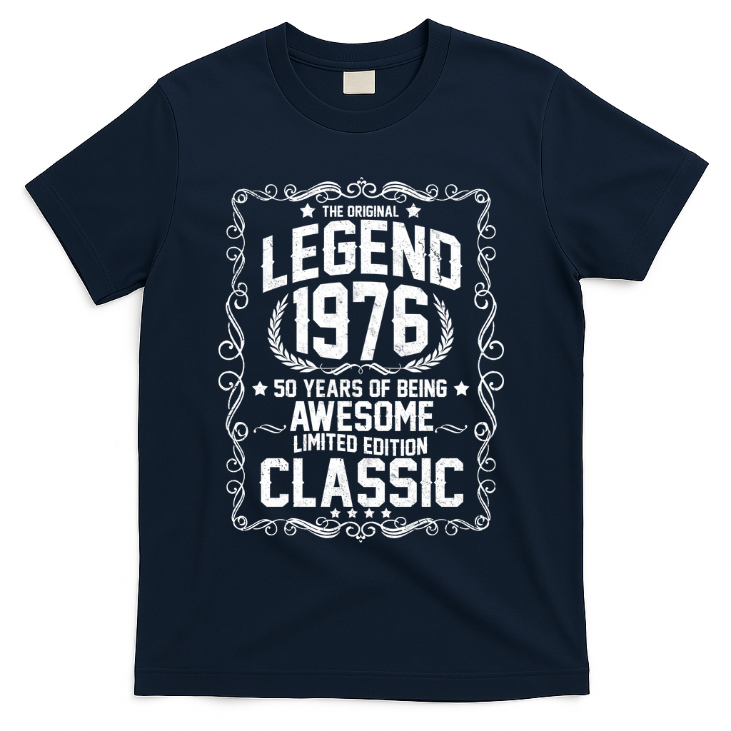 50th Birthday The Original Legend 1976 Awesome Classic product image 3