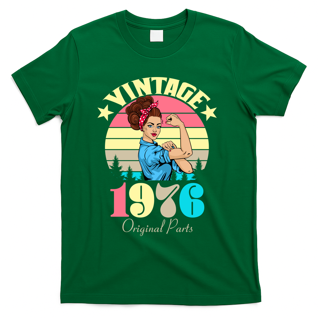 50th Birthday Vintage Rosie The Riveter 1976 Original Part product image 4