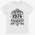50th Birthday Vintage Scroll Border Legends Were Born Age product image 1