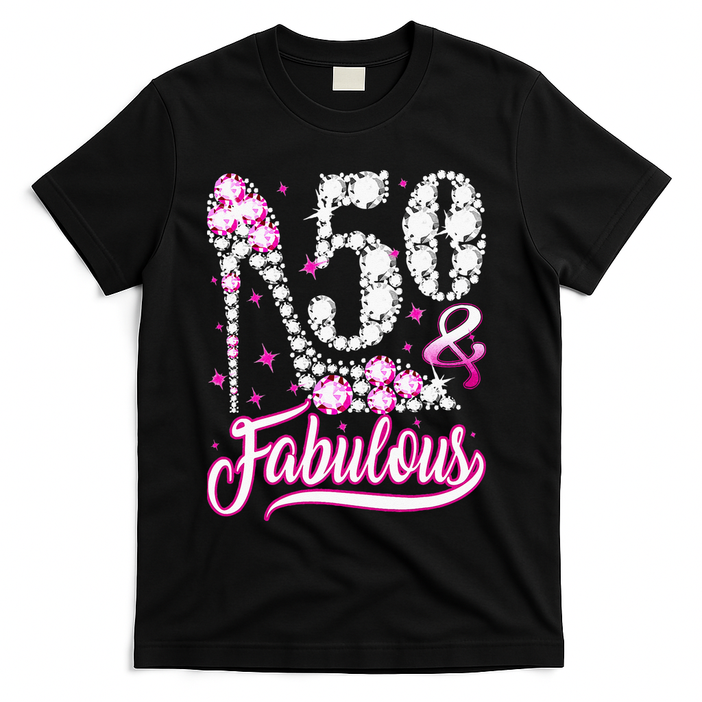 50 Years Old Gifts 50 & Fabulous 50th Birthday Pink Diamond product image 1