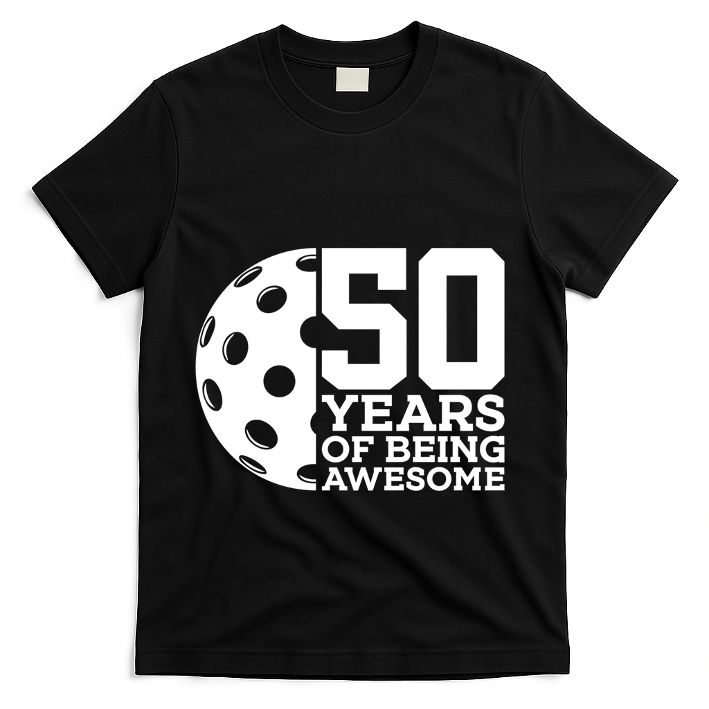 50 Years Of Being Awesome Pickleball 50th Birthday Gift product image 1
