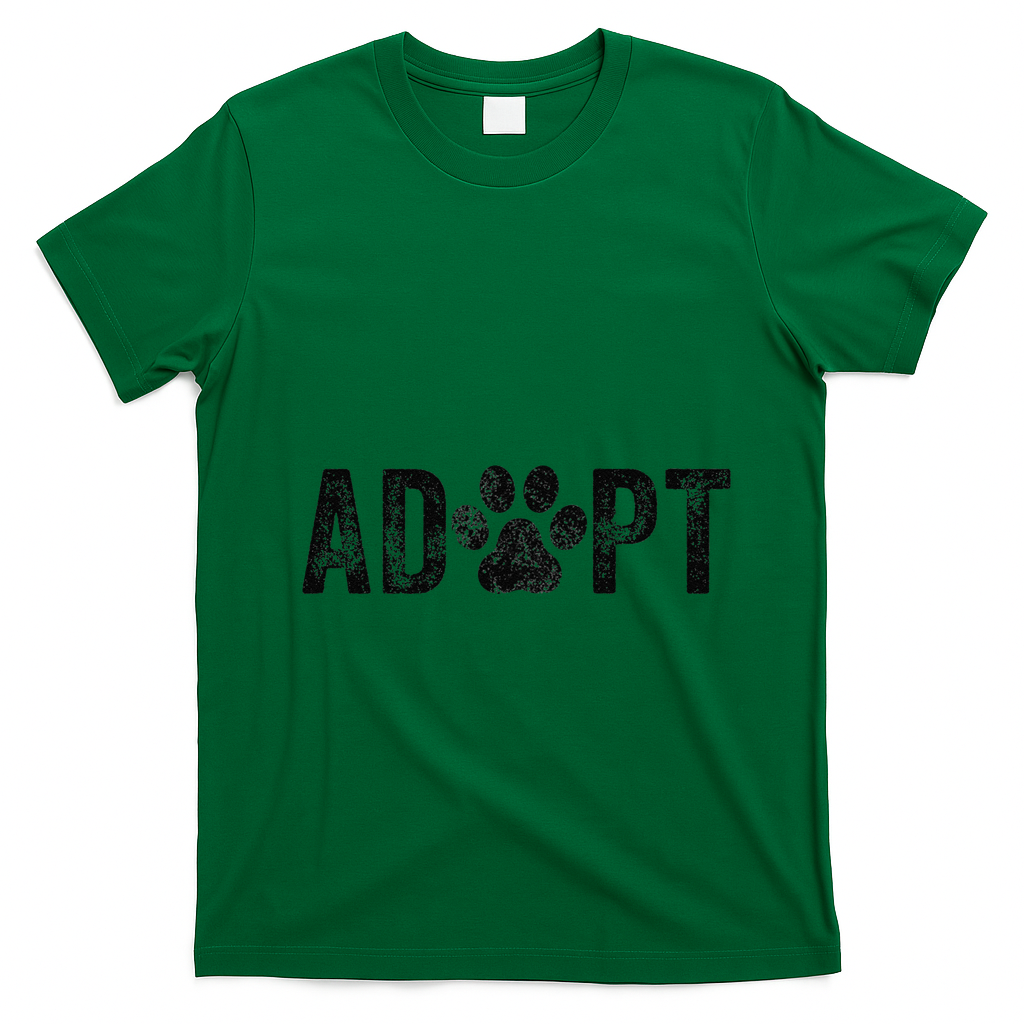 Adopt Dog Cat Pet Rescue Animal Adoption Funny Vintage product image 3