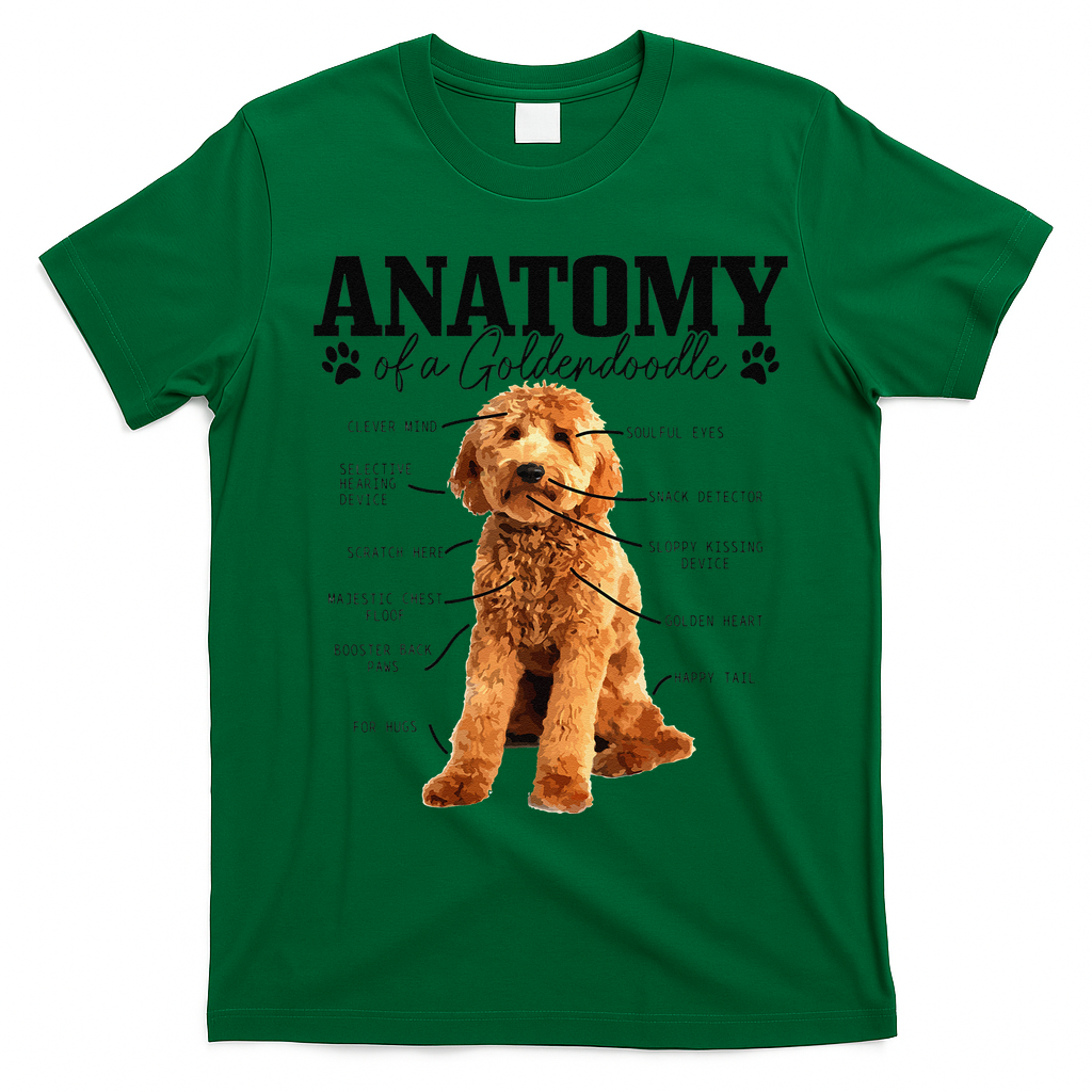 Anatomy Of A Goldendoodle Funny Cute Dog Doodle Mom Dad product image 3