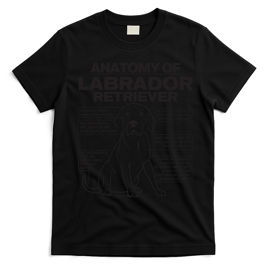 Anatomy Of A Labrador Retriever Funny Dog Owner Gifts product image 1