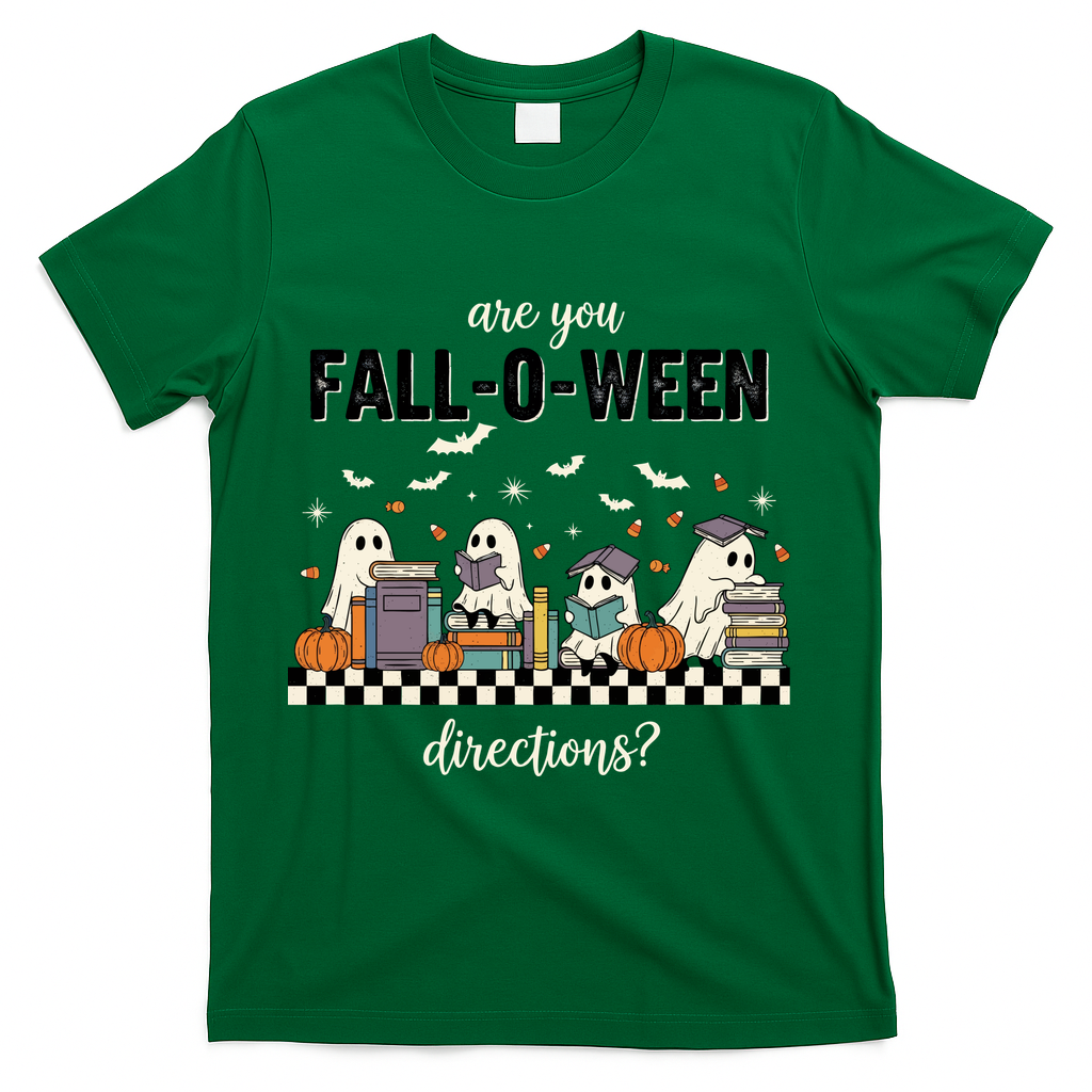 Are You Fallo Ween Directions Reading Ghost Halloween product image 4