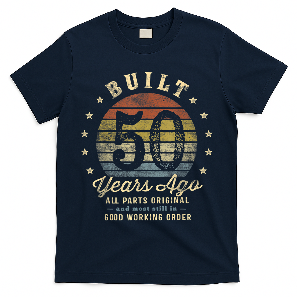 Built 50 Years Ago - All Parts Original Gifts 50th Birthday product image 3
