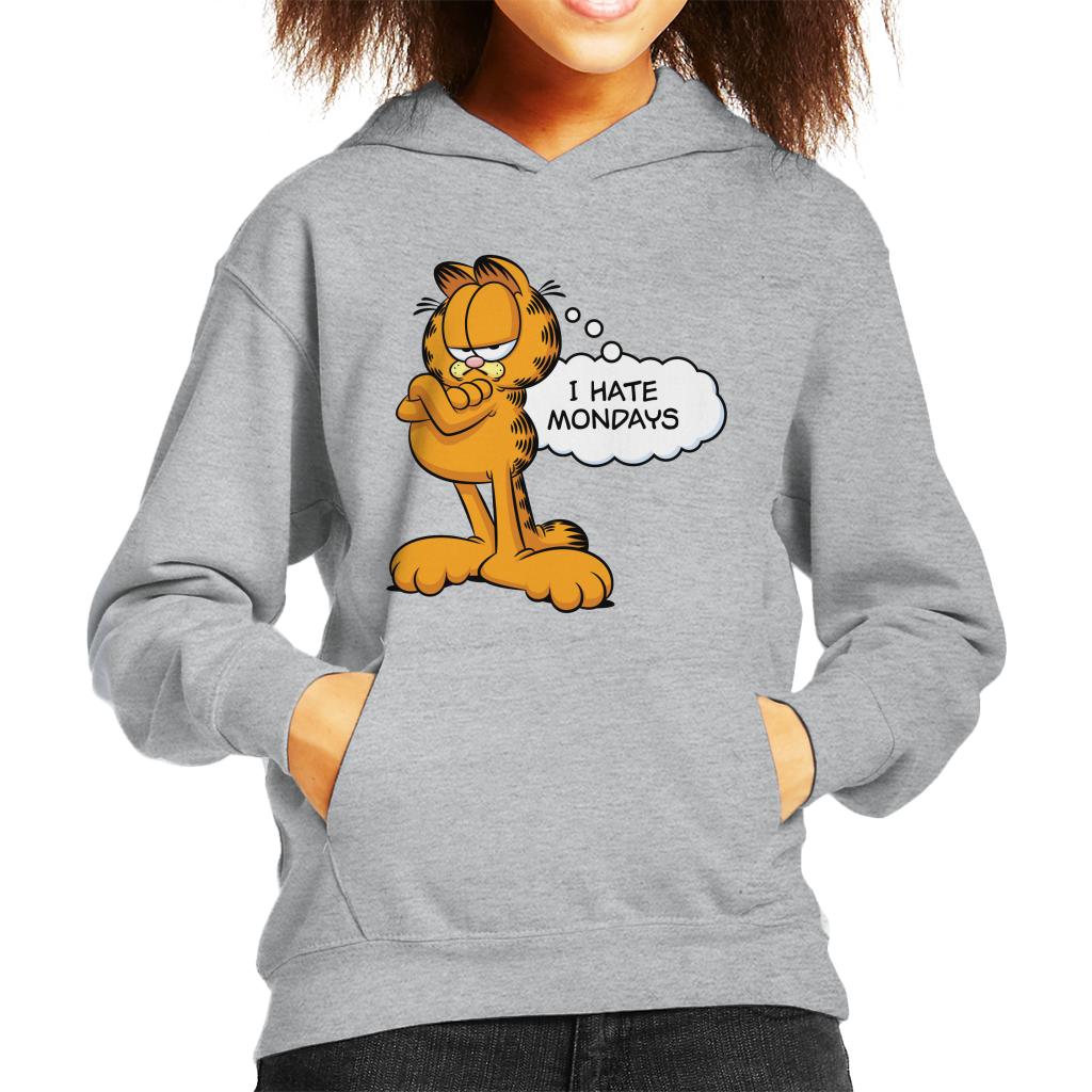 Garfield I Hate Mondays Kid's Hooded Sweatshirt product image 1