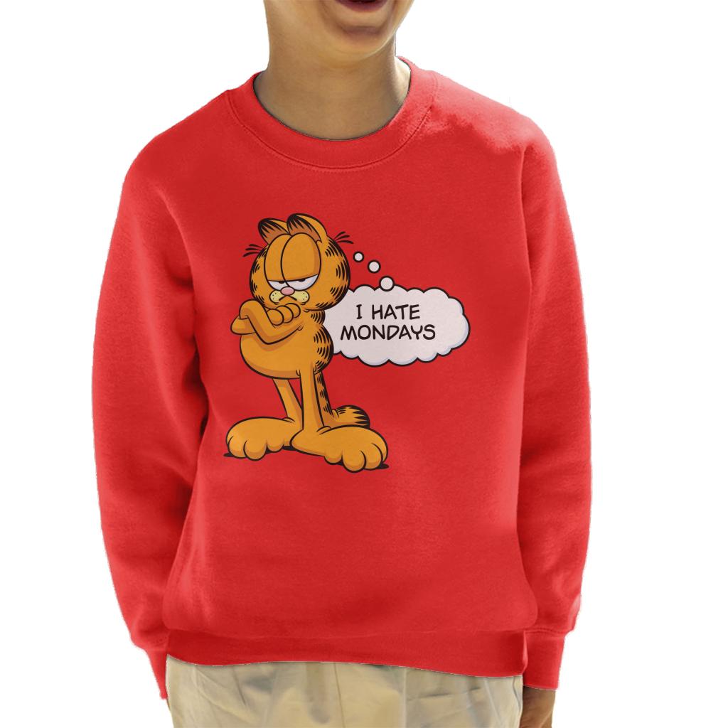 Garfield I Hate Mondays Kid's Sweatshirt product image 6