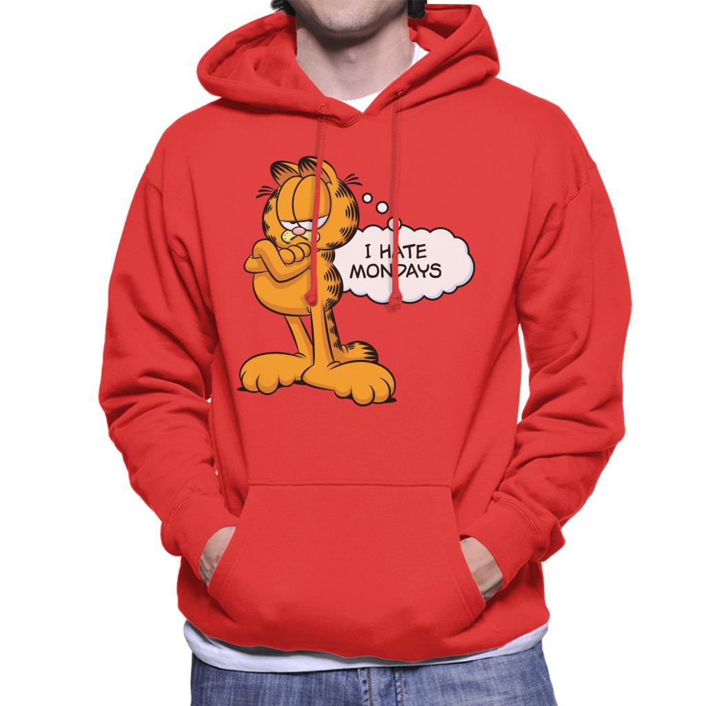 Garfield I Hate Mondays Men's Hooded Sweatshirt product image 6