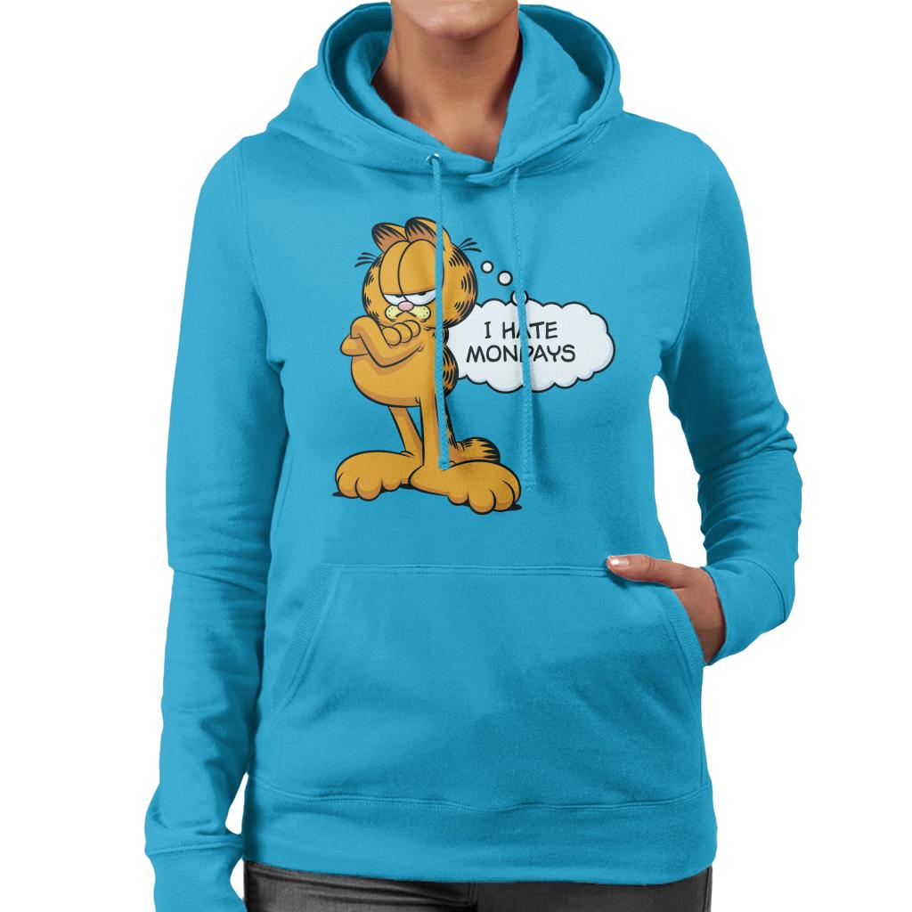 Garfield I Hate Mondays Women's Hooded Sweatshirt product image 4