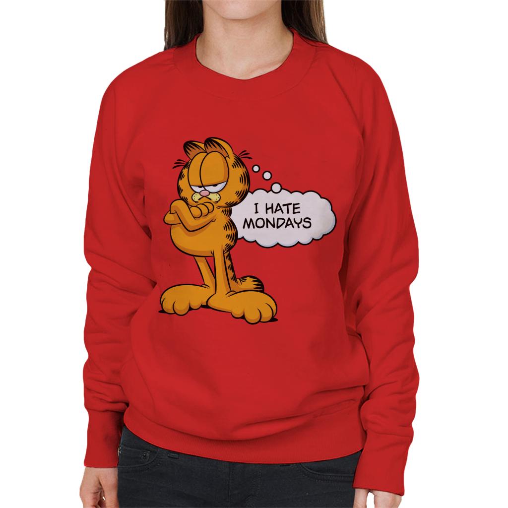 Garfield I Hate Mondays Women's Sweatshirt product image 6