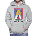 Garfield Got My Work Face On Men's Hooded Sweatshirt product image 1
