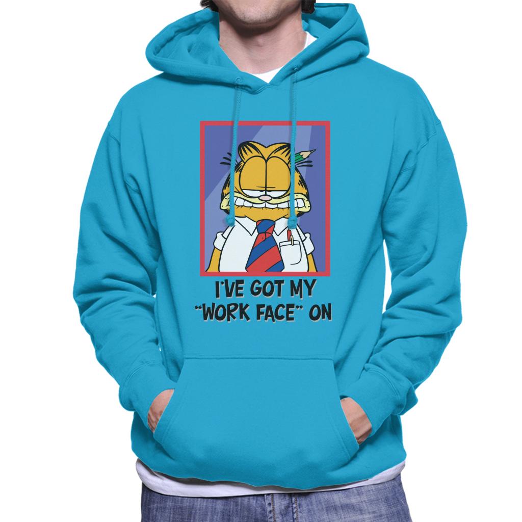 Garfield Got My Work Face On Men's Hooded Sweatshirt product image 6