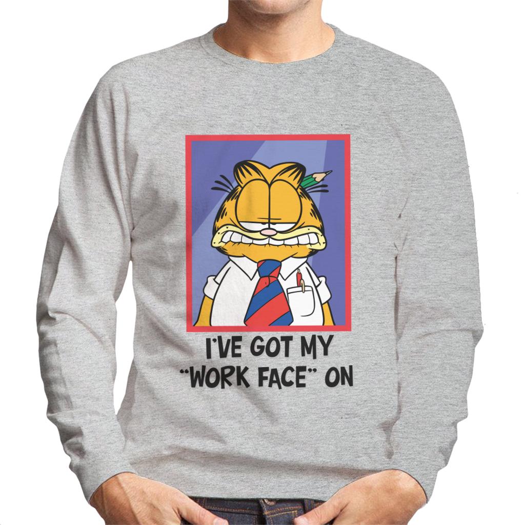 Garfield Got My Work Face On Men's Sweatshirt product image 1