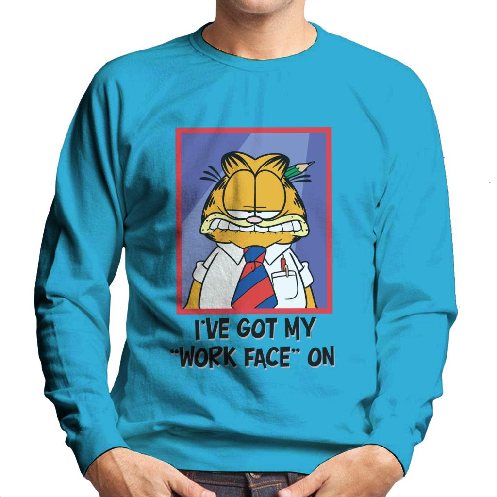 Garfield Got My Work Face On Men's Sweatshirt product image 6