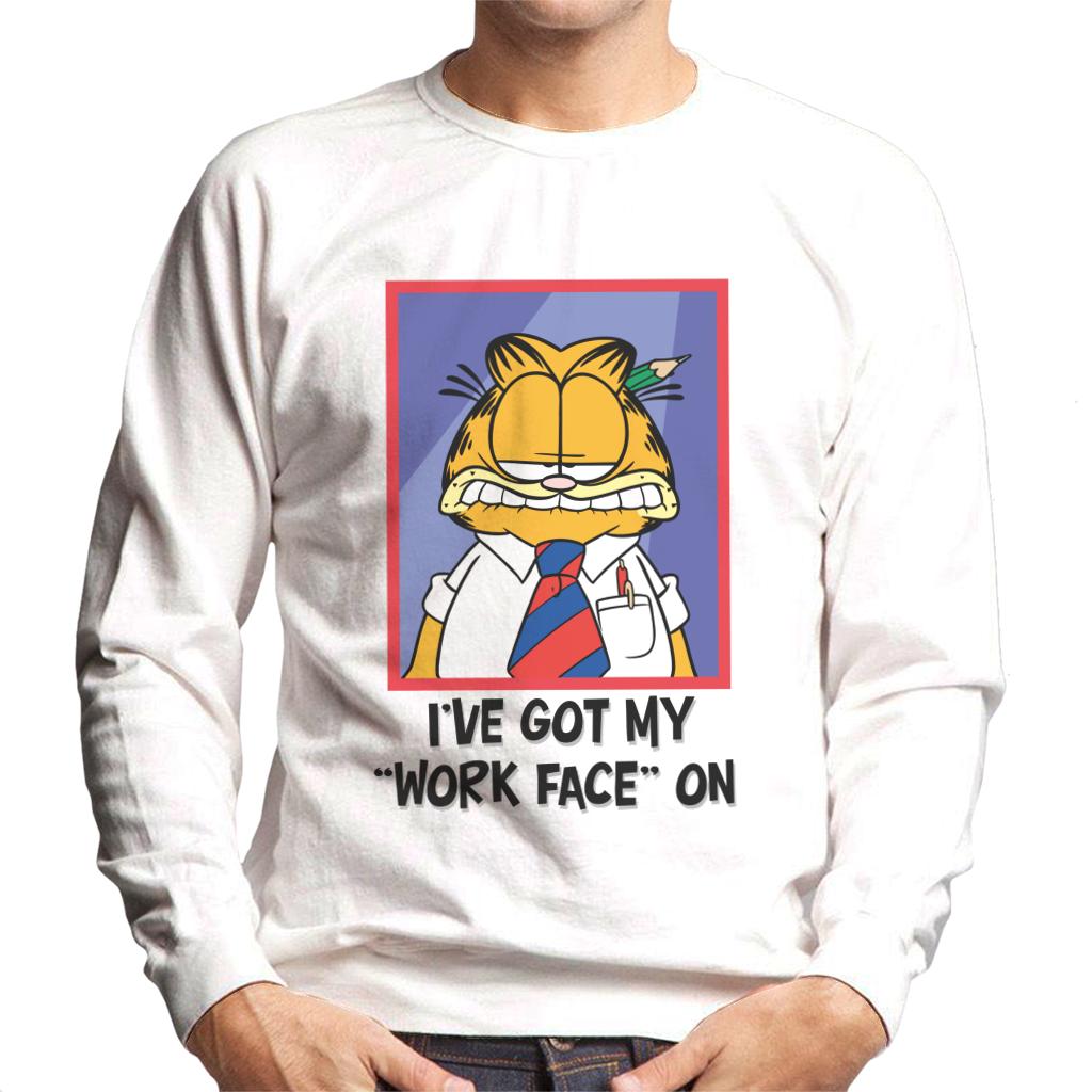 Garfield Got My Work Face On Men's Sweatshirt product image 4