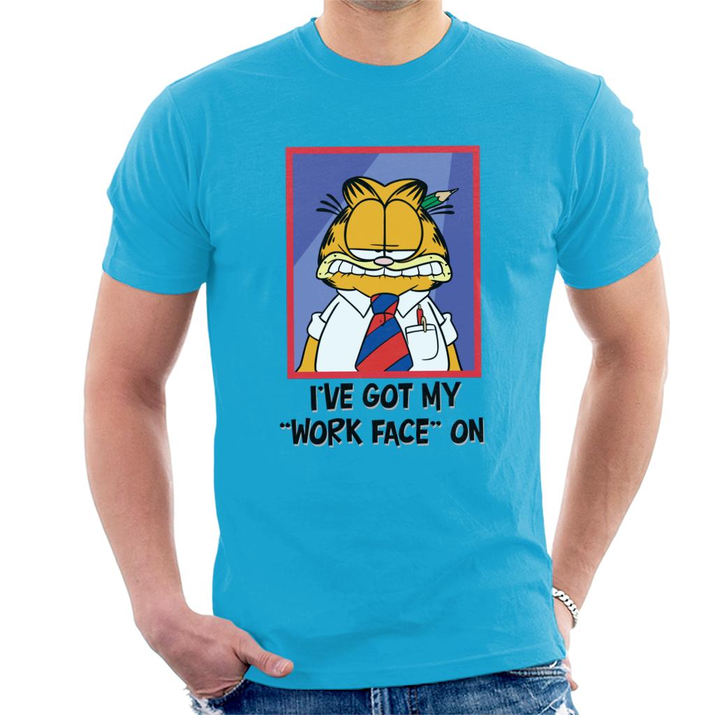 Garfield Got My Work Face On Men's T-Shirt product image 6