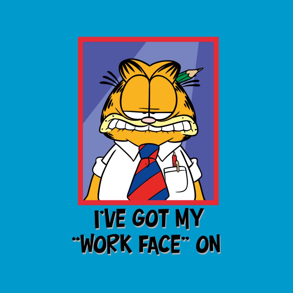 Garfield Got My Work Face On Men's T-Shirt product image 7