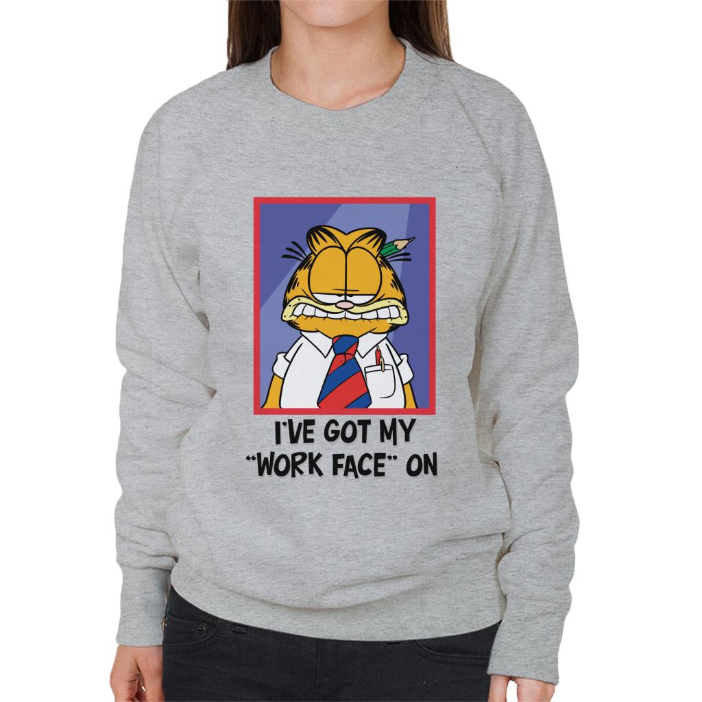 Garfield Got My Work Face On Women's Sweatshirt product image 1