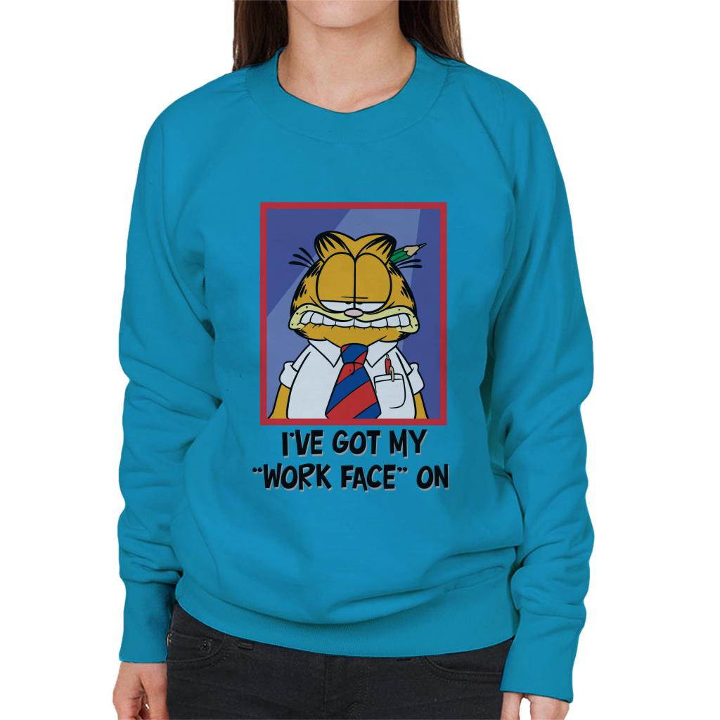 Garfield Got My Work Face On Women's Sweatshirt product image 6