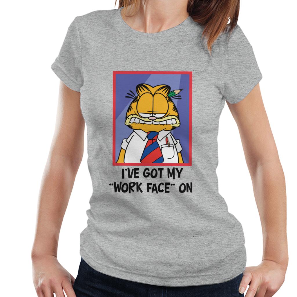 Garfield Got My Work Face On Women's T-Shirt product image 1