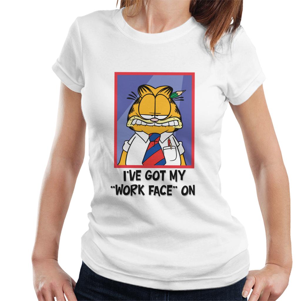 Garfield Got My Work Face On Women's T-Shirt product image 4