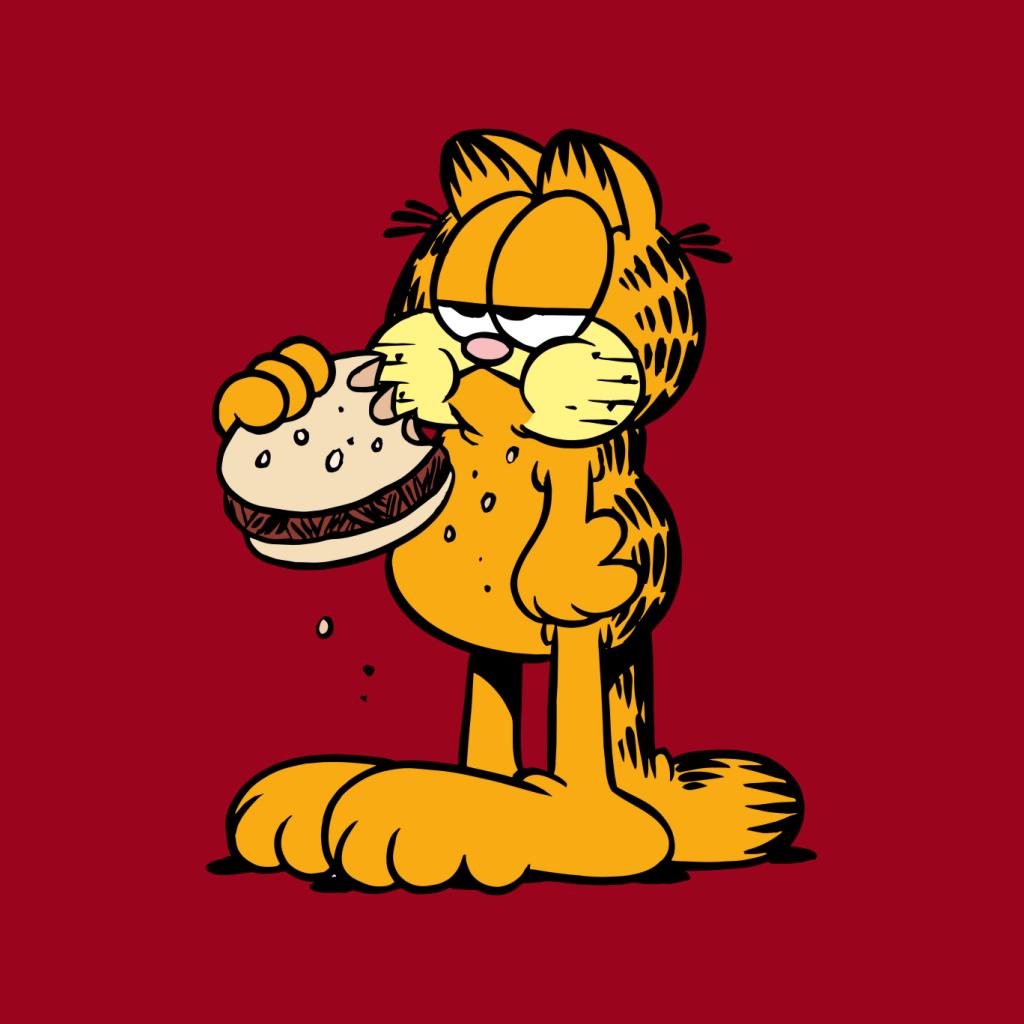 Garfield Eating Burger Kid's Hooded Sweatshirt product image 2