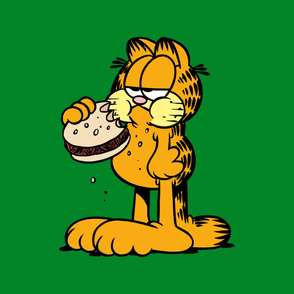 Garfield Eating Burger Kid's Hooded Sweatshirt product image 7