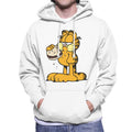 Garfield Eating Burger Men's Hooded Sweatshirt product image 1